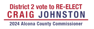 Craig Johnston for Alcona County's Future